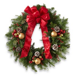 The FTD Winter Wonders Wreath from Monrovia Floral in Monrovia, CA